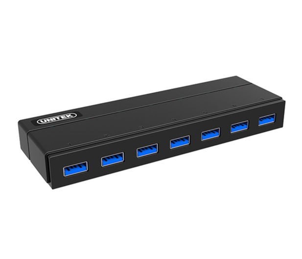 Unitek HUB 7xUSB 3.0 + BC - 460162 - zdjęcie
